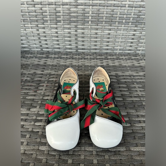 Gucci girls shoes bow 32 Italy - Picture 3 of 11